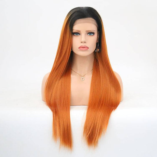 VIP Extensions Synthetic Lace Front Wig 24" Color T1B/2738 New With Tags