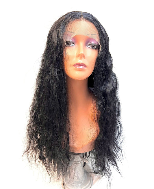 VIP Extensions Synthetic Lace Front Wig 24" Color 1B (73) New With Tags