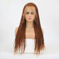 VIP Extensions Braided Synthetic Lace Front Wig 24" Color 30 (2) NWT Hairpiece