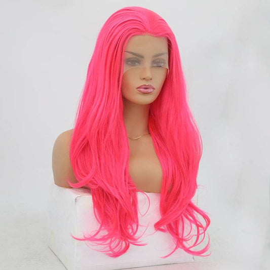 VIP Synthetic Lace Front Wig Neon Pink New With Tags