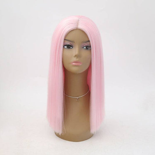 VIP Extensions Synthetic Lace Front Wig 16" Color 2317 Pink New With Tags