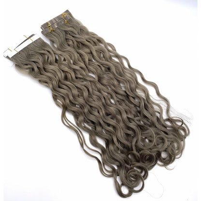 VIP TapeX System Tape In Hair Extensions French Wave 18" - Choose Color