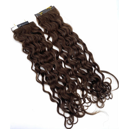 VIP TapeX System Tape In Hair Extensions French Wave 18" - Choose Color