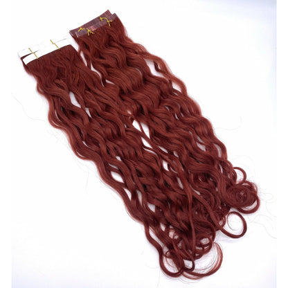 VIP TapeX System Tape In Hair Extensions French Wave 18" - Choose Color