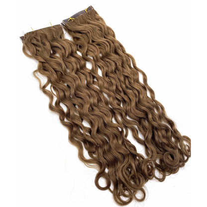 VIP TapeX System Tape In Hair Extensions French Wave 18" - Choose Color