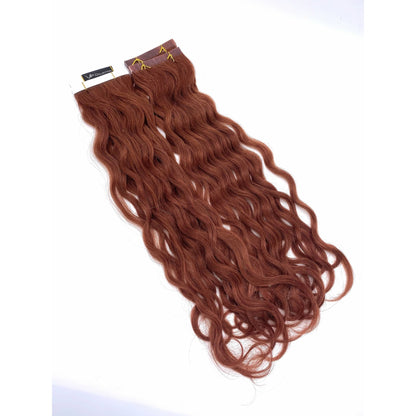 VIP TapeX System Tape In Hair Extensions French Wave 18" - Choose Color