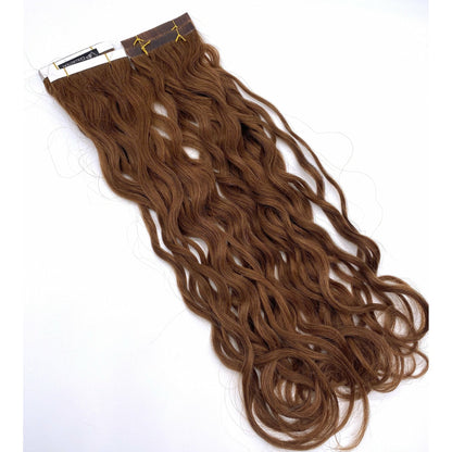 VIP TapeX System Tape In Hair Extensions French Wave 18" - Choose Color
