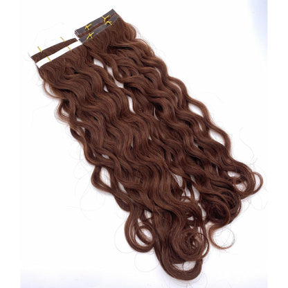 VIP TapeX System Tape In Hair Extensions French Wave 18" - Choose Color