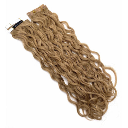 VIP TapeX System Tape In Hair Extensions French Wave 18" - Choose Color