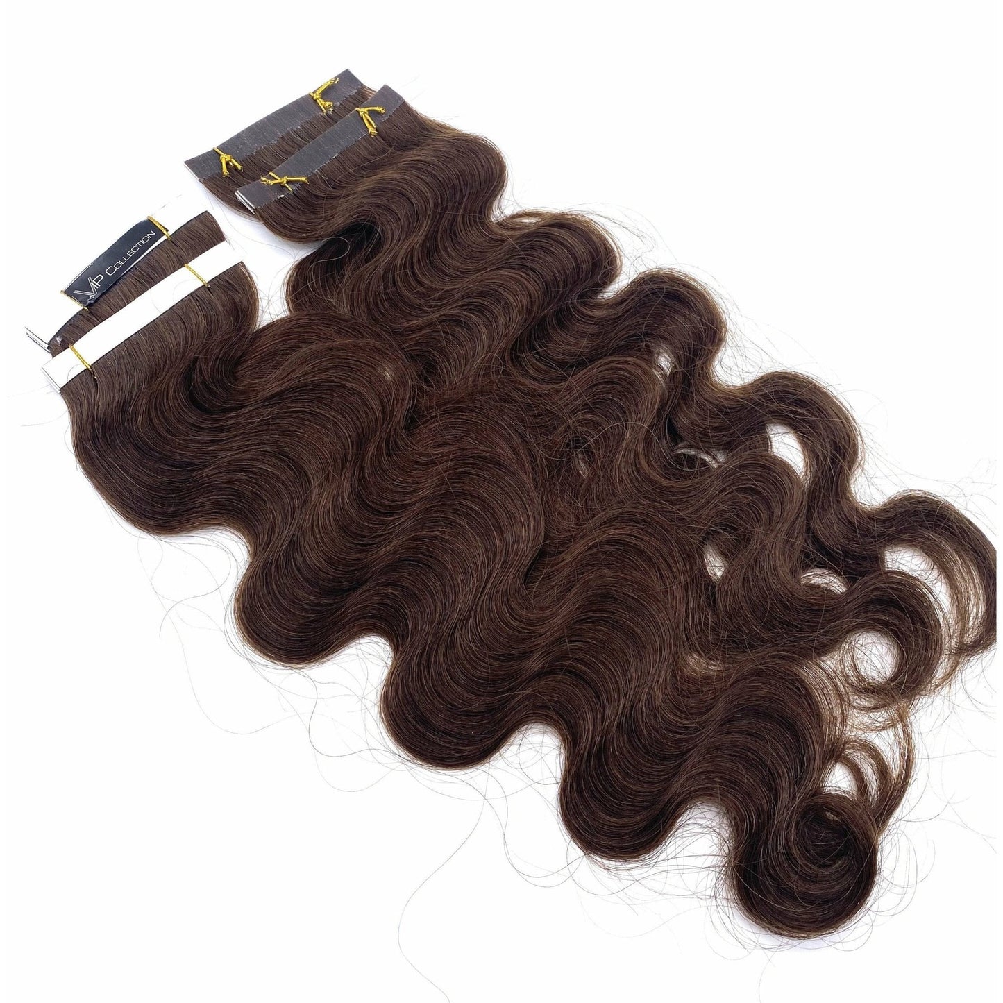VIP TapeX System Tape In Hair Extensions Wavy 18" - Choose Color