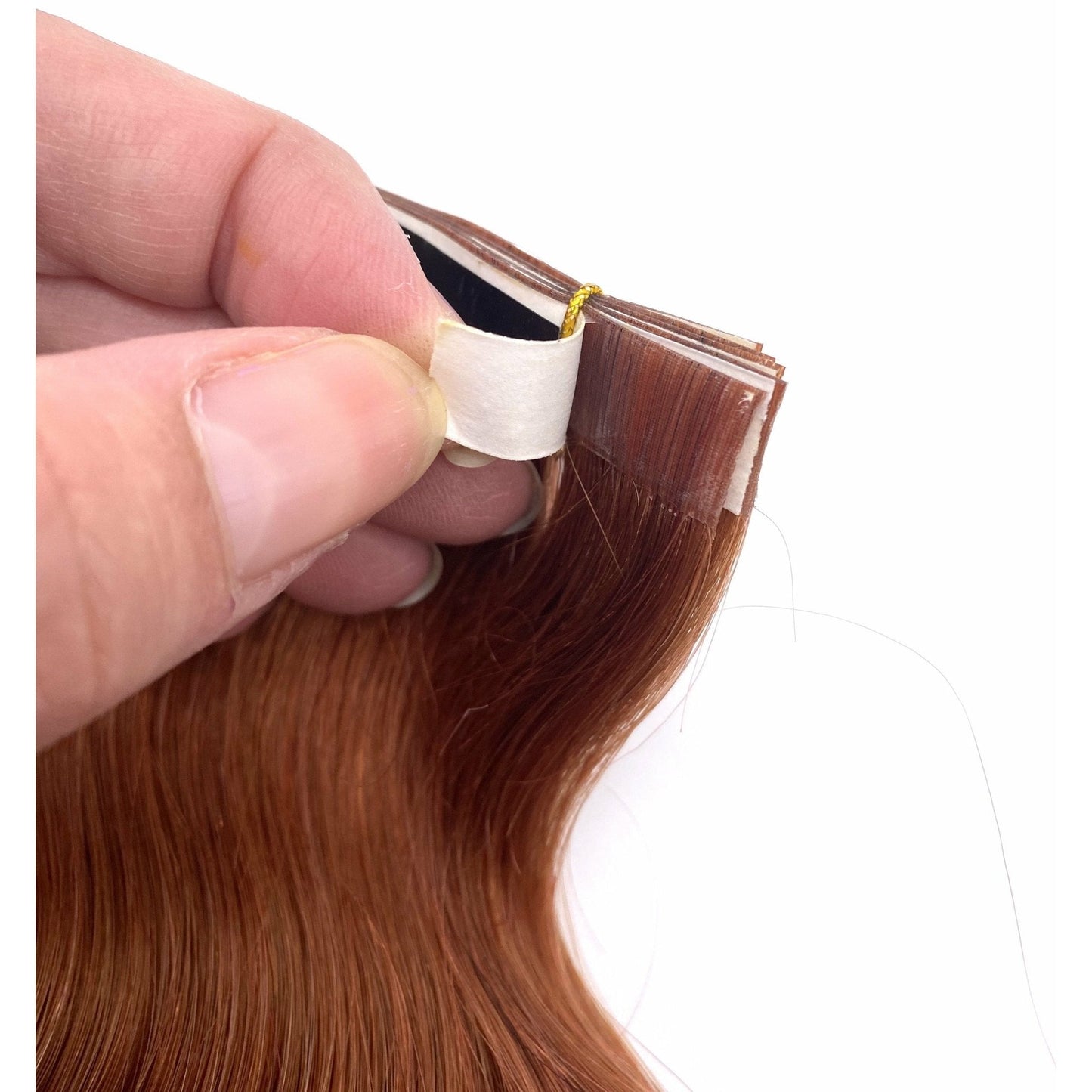 VIP TapeX System Tape In Hair Extensions Wavy 18" - Choose Color