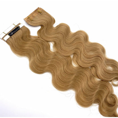 VIP TapeX System Tape In Hair Extensions Wavy 18" - Choose Color