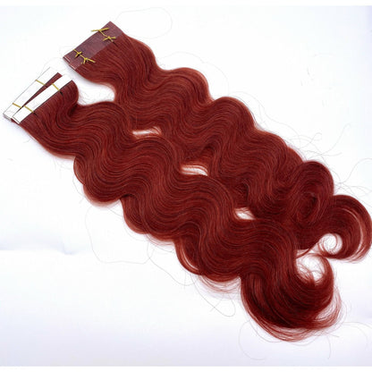 VIP TapeX System Tape In Hair Extensions Wavy 18" - Choose Color