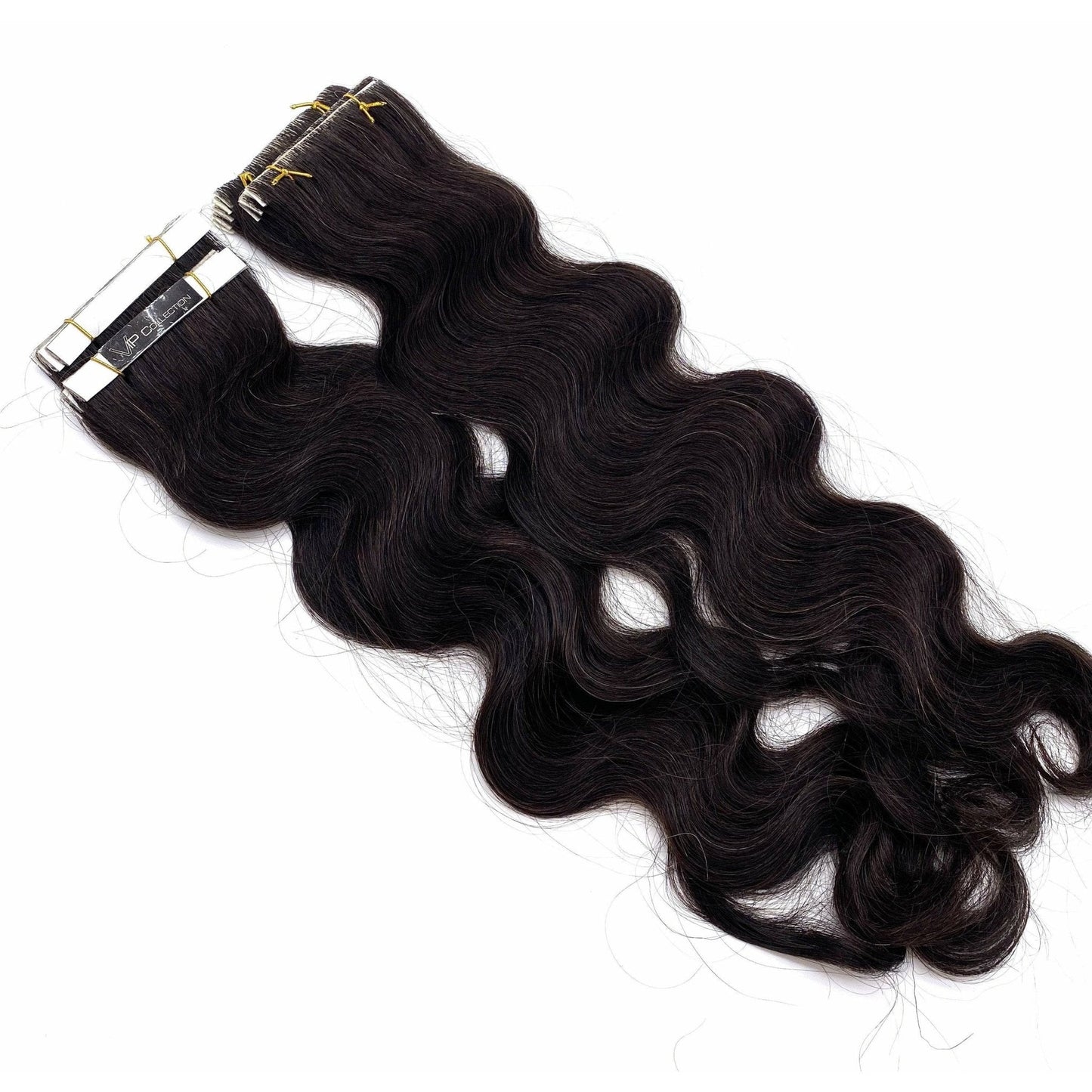 VIP TapeX System Tape In Hair Extensions Wavy 18" - Choose Color