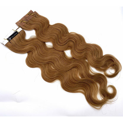 VIP TapeX System Tape In Hair Extensions Wavy 18" - Choose Color