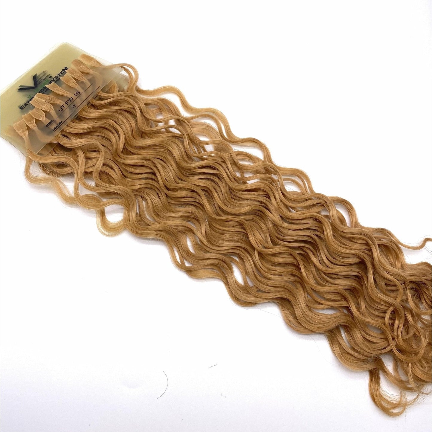 VIP U-Tip System Curly 18" Hair Extensions - Choose Color