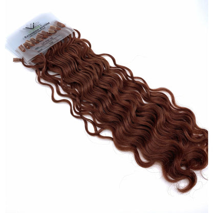 VIP U-Tip System Curly 18" Hair Extensions - Choose Color
