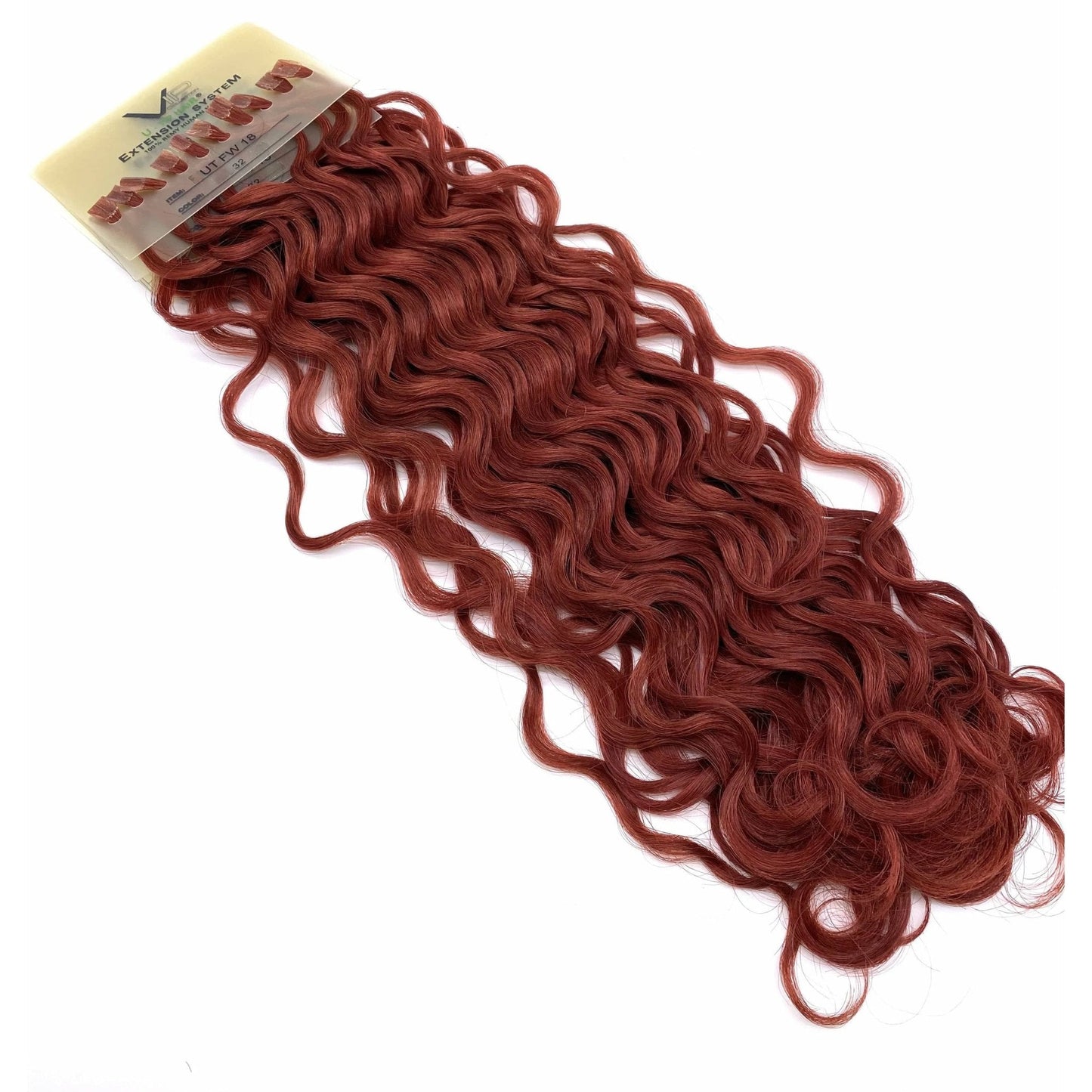 VIP U-Tip System Curly 18" Hair Extensions - Choose Color