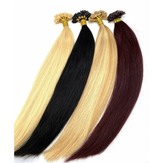 VIP U-Tip System Straight 18" Hair Extensions New With Tags - Choose Color