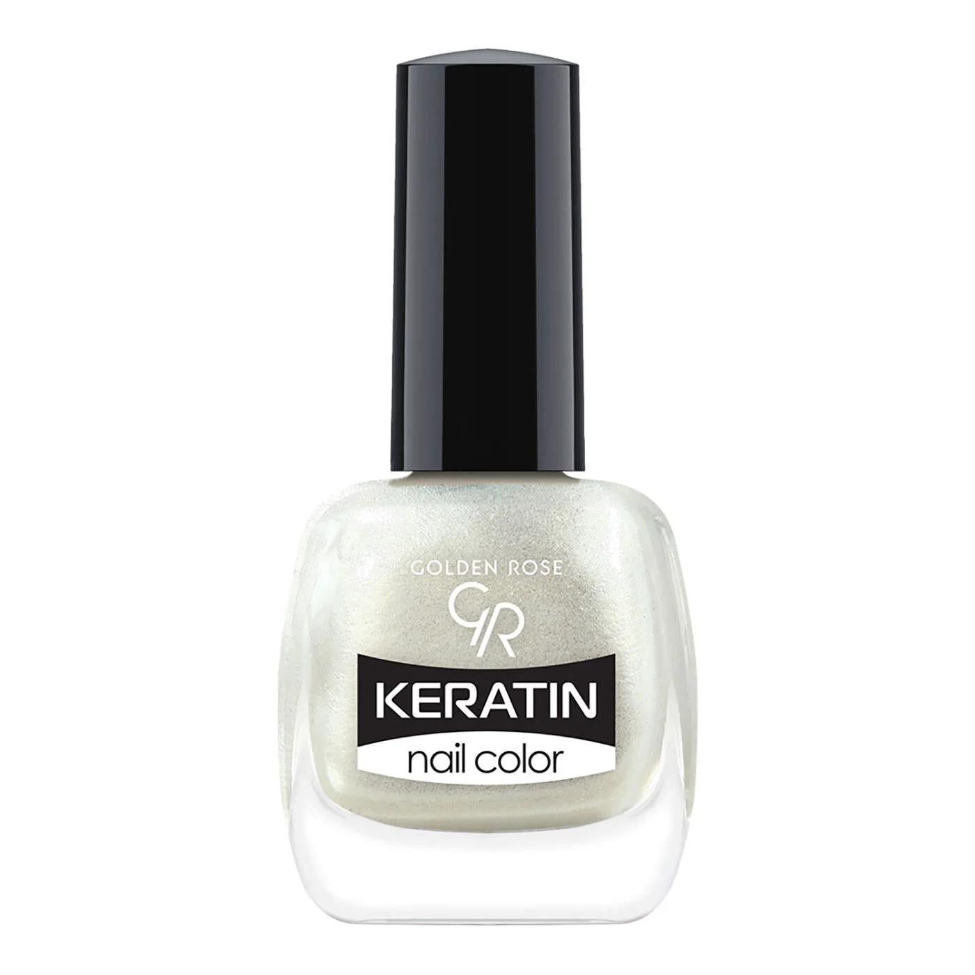 Golden Rose Keratin Nail Color No 135 Strengthening Polish