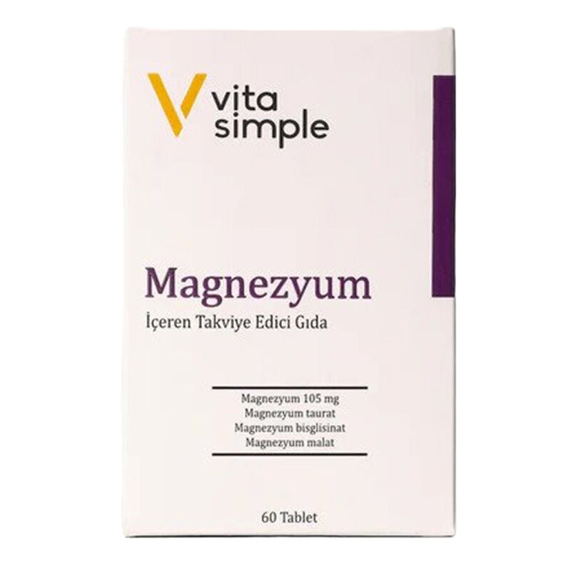 Vita Simple Magnesium 60 Tablets