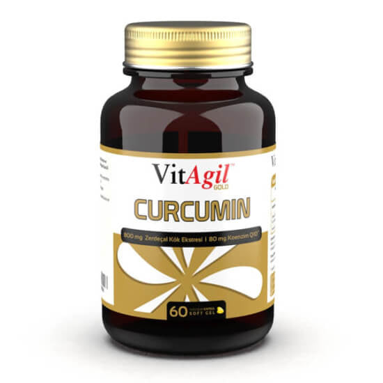 Allergo Vitagil Gold Curcumin & Coenzyme Q10 60 Softgels