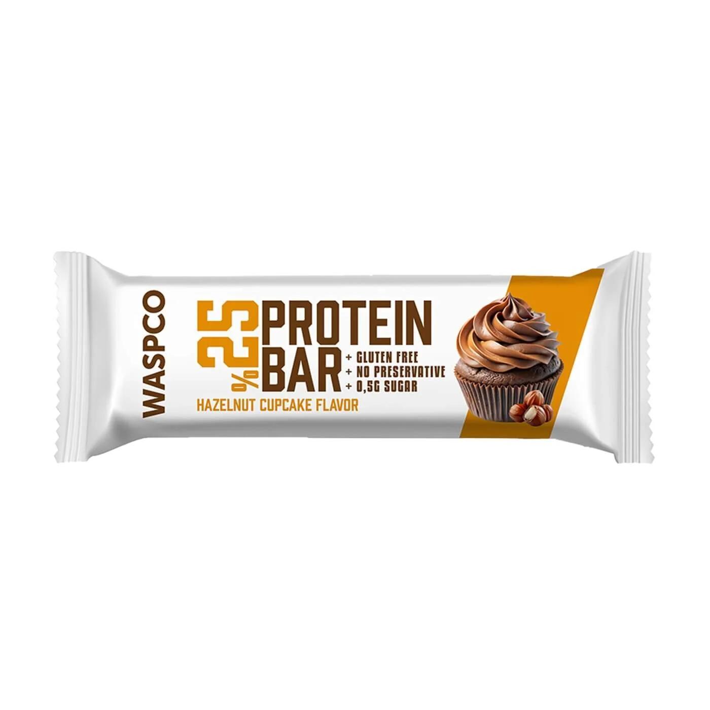 Wasp Hazelnut Cupcake Chocolate Coated Protein Bar 36g