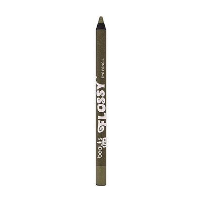 Beaulis Fun Flossy Green Eyeliner - Vibrant, Creamy Eye Makeup - 724 Green Elegance