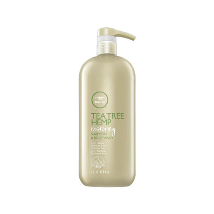 Tea Tree Hemp Restoring Hair & Body Shampoo 1000 ml