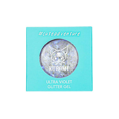 Soda Hello Kitty Ultra Violet Glitter Gel 002 Ufo - Long Lasting Cosmetic Glitter Gel for Social Media Makeup