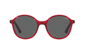 Vogue 2018 306687 Transparent Red Acetate Sunglasses