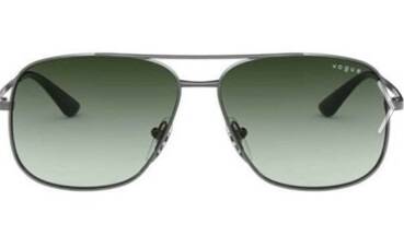Vogue 4161-S 548/8E Gunmetal Gradient Sunglasses 58mm