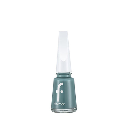 Flormar Nail Enamel High Pigment 497 Celadon Glaze - Long-Lasting Nail Polish