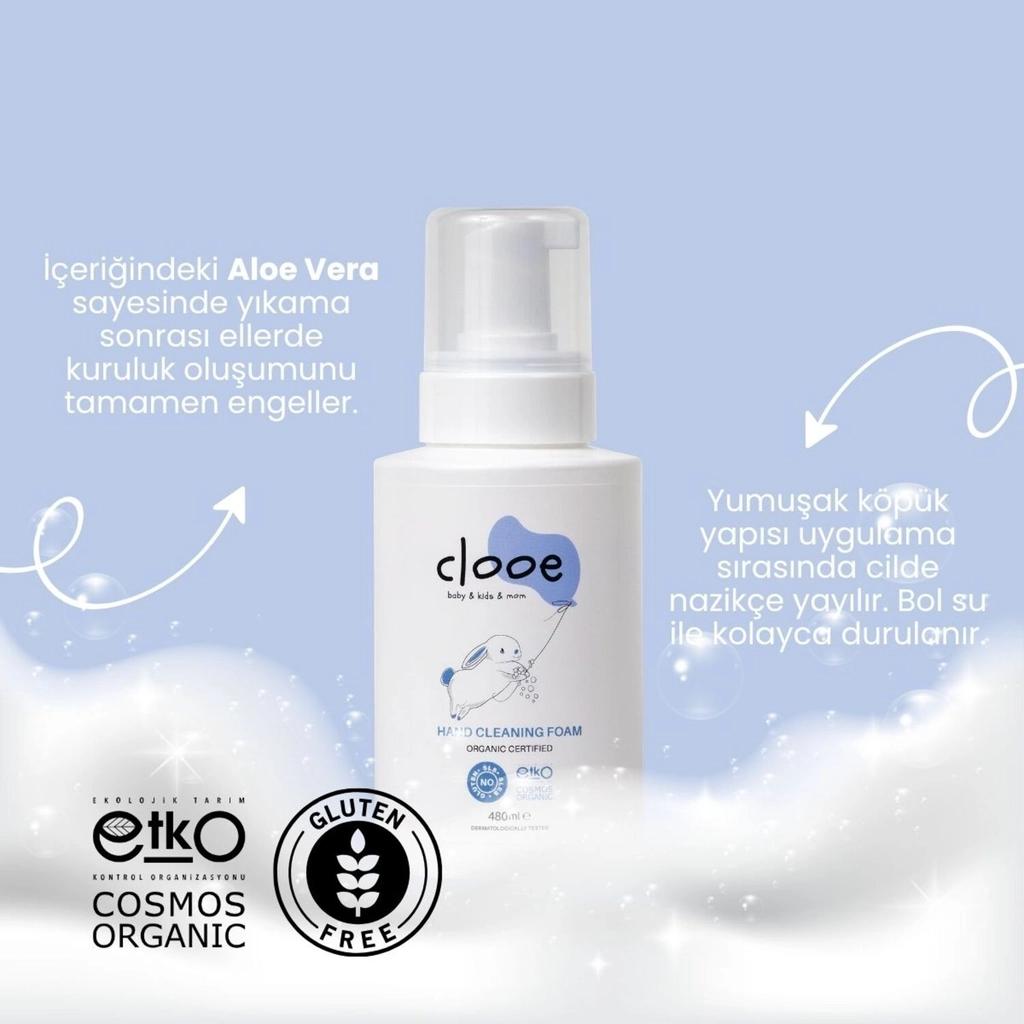 Clooe Mother & Baby Hand Cleansing Foam 480 ml