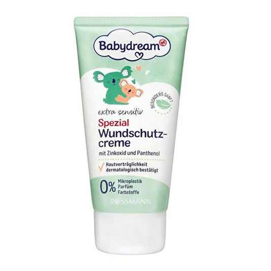 Babydream Baby Diaper Rash Cream - Gentle, Natural, and Dermatologically Approved for Sensitive Skin Care - 75ml