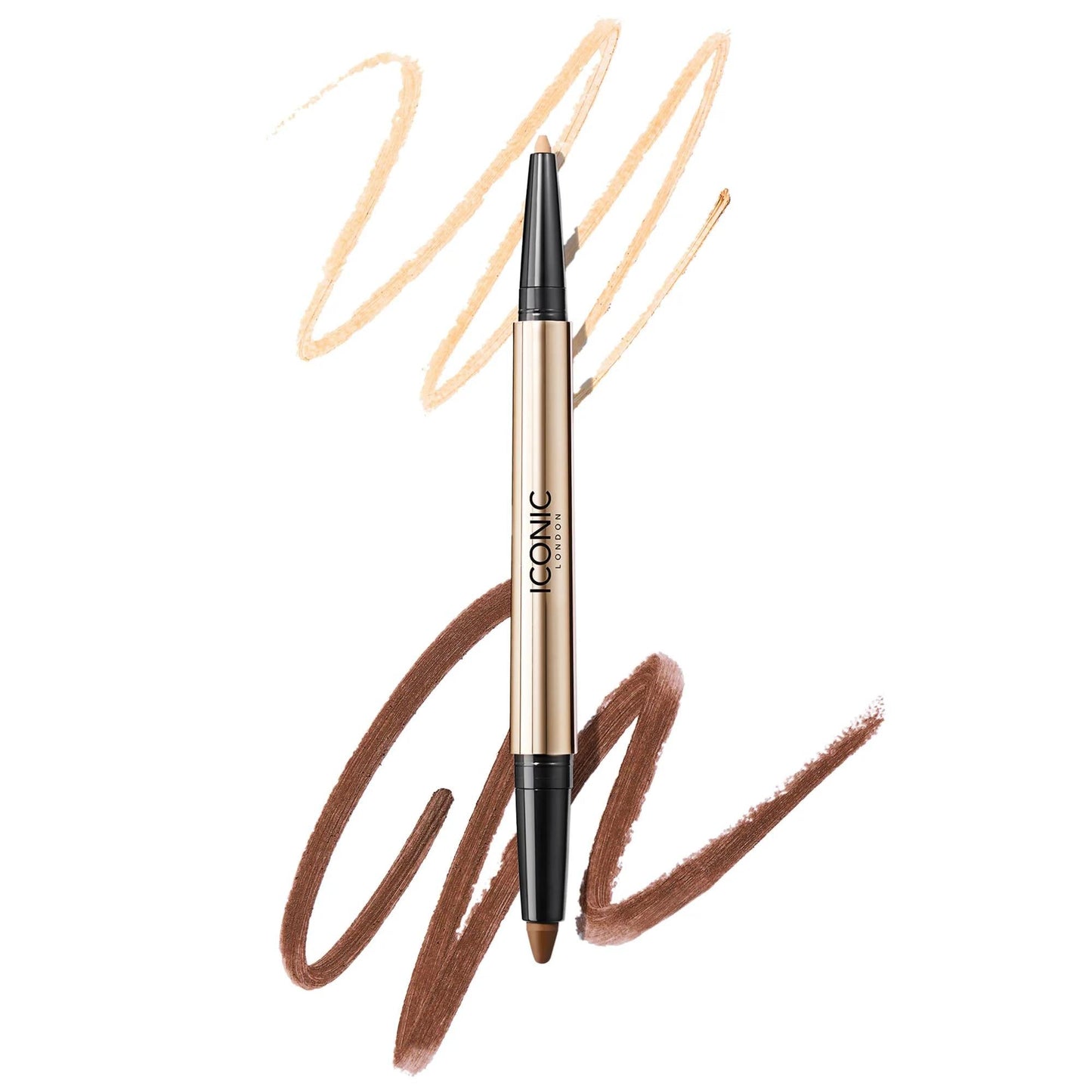 Smokey Eye Duo: Long-Wear Kajal Eyeliner + Cream Eyeshadow Crayon for Seductive Smokey Eyes - Cruelty-Free & Highly Pigmented