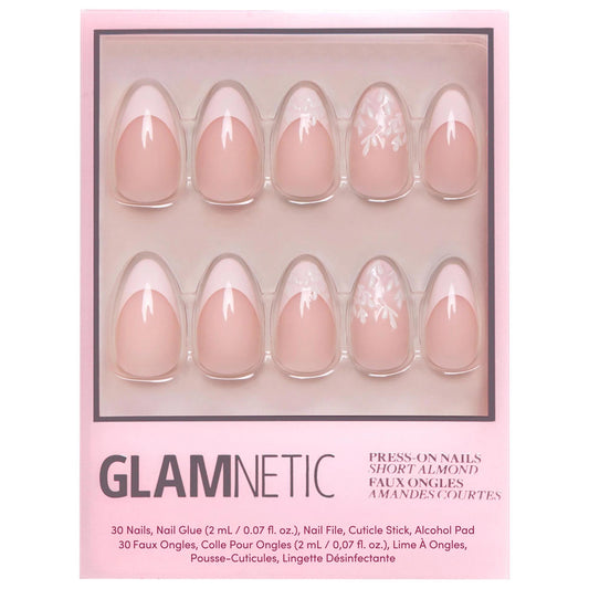 Glamnetic Press-On Nail Kit - Reusable, Salon-Quality Nails at Home, Cruelty-Free, Variety of Styles