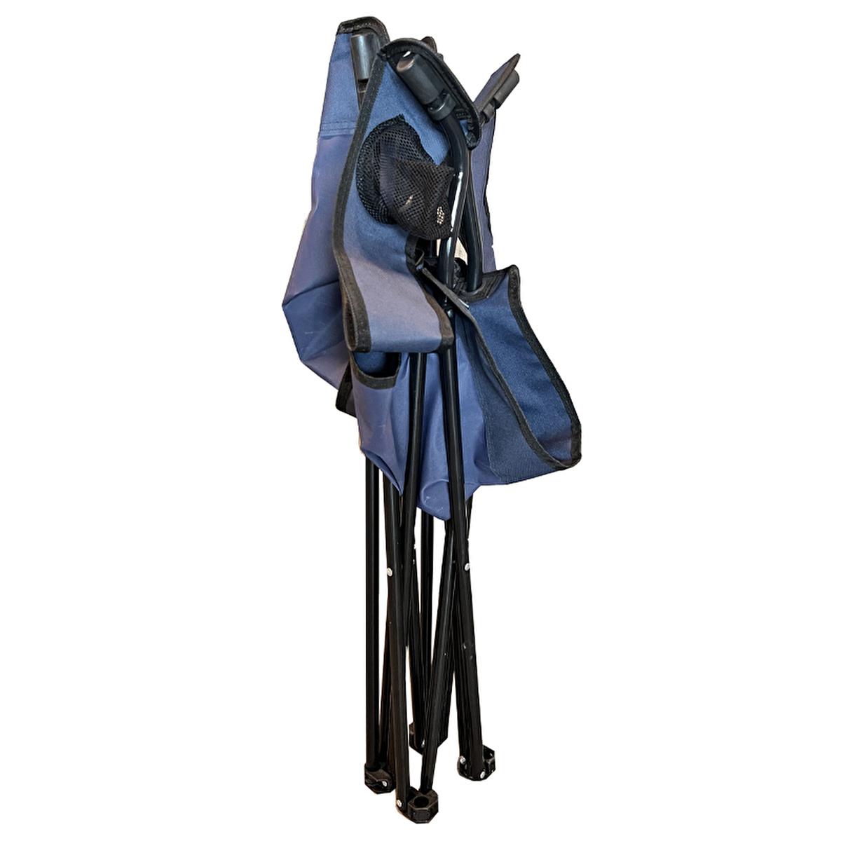 Exent Portable Camping Chair: Lightweight Folding Outdoor Chair with Carry Bag - Supports 242 lbs