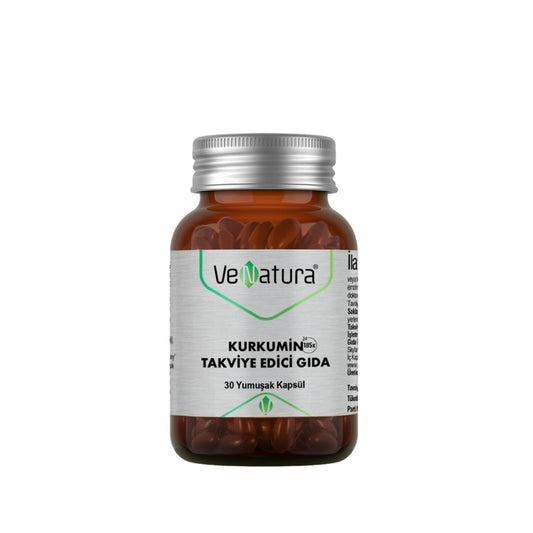 VeNatura Curcumin Supplement - 30 Soft Capsules for Anti-Inflammatory Support & Overall Wellness