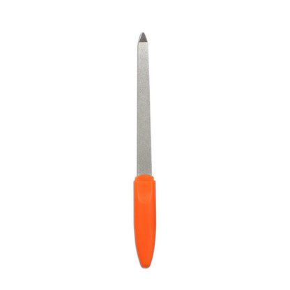 Nascita Orange Steel Nail File for Shaping & Smoothing