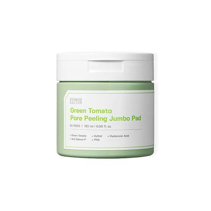 Sungboon Editor Green Tomato Pore Peeling Pads 60 Count