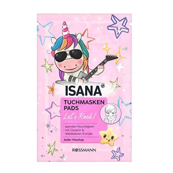 Isana Glycerin Face Mask - Moisturizing Skincare for Dry Skin - 3 Piece Set