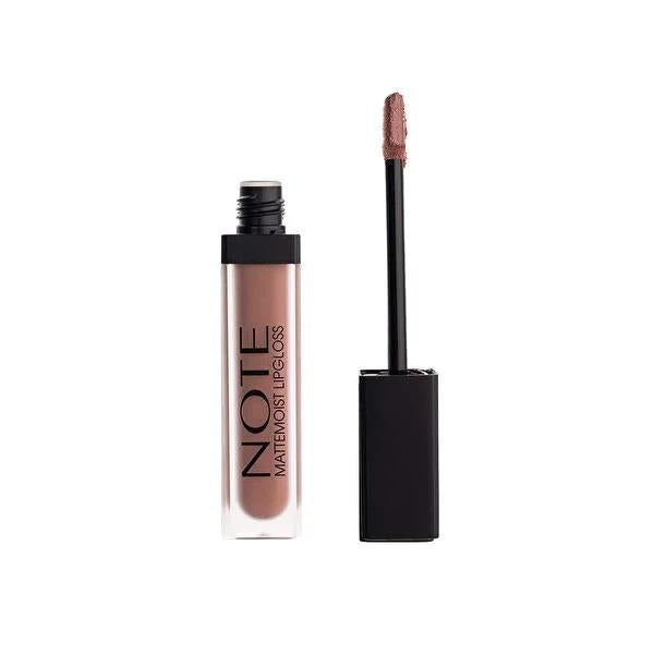 Mattemoist Lipgloss by Note - Satin Matte Finish, Moisturizing Lip Gloss for Long Lasting Comfort