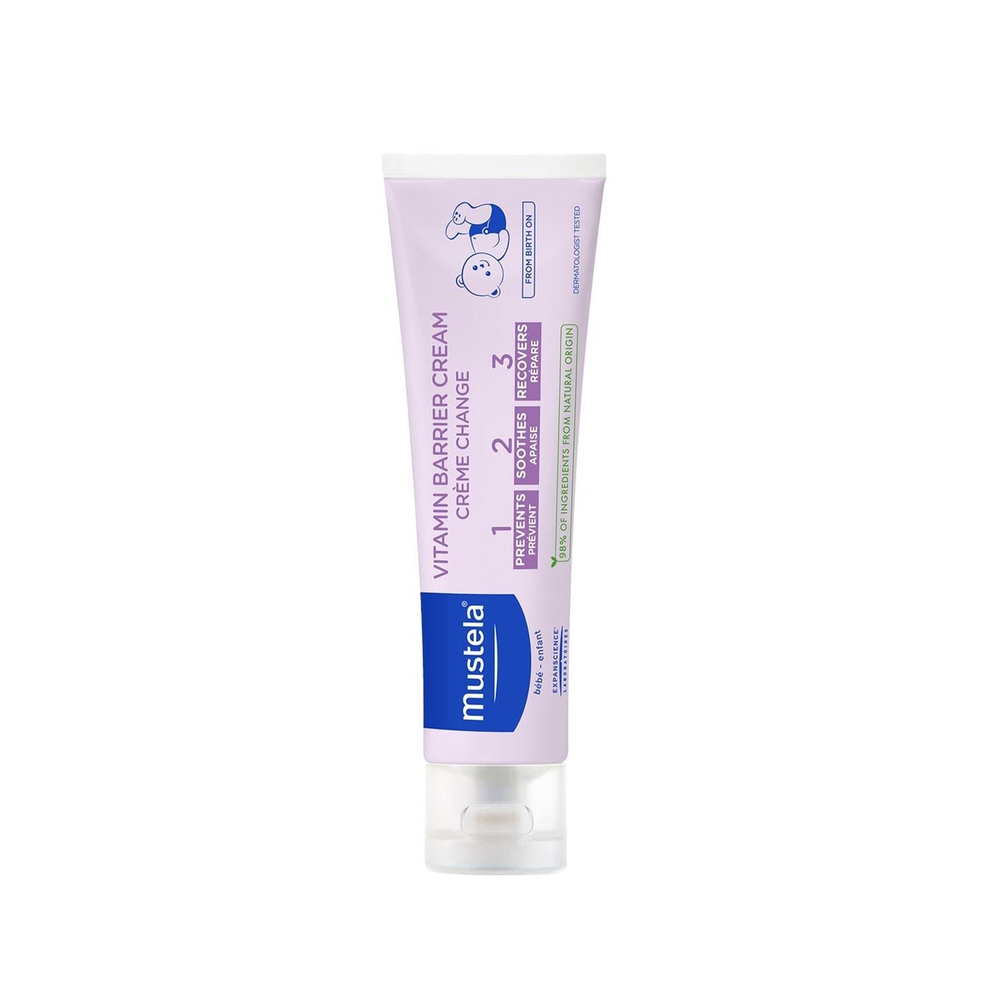 Mustela Vitamin Barrier 1-2-3 Diaper Cream 100 ml