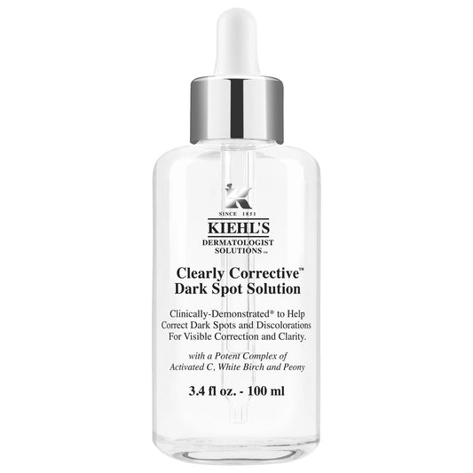 Kiehl's Clearly Corrective Dark Spot Correcting Serum: Visibly Reduce Hyperpigmentation, Post-Acne Marks & Achieve Even Skin Tone with Vitamin C & Salicylic Acid