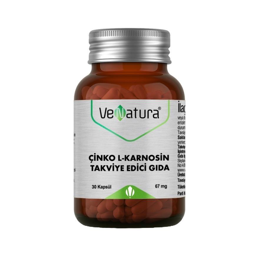 VeNatura Zinc L-Carnosine Dietary Supplement 30 Capsules