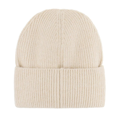 Eklips Glittery Beige Beanie Cozy Knit Hat 1 Piece