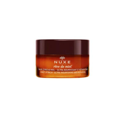 Nuxe Reve de Miel Honey Lip Balm: Natural Moisturizing Treatment for Dry, Chapped Lips - Repair & Protect with Shea Butter & Rosehip Oil