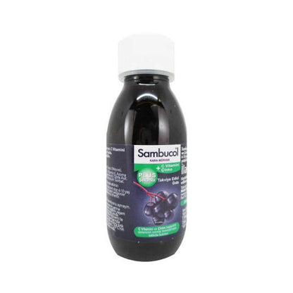 Sambucol Plus Sugar-Free Black Elderberry Syrup - Immune System Support for Kids & Adults