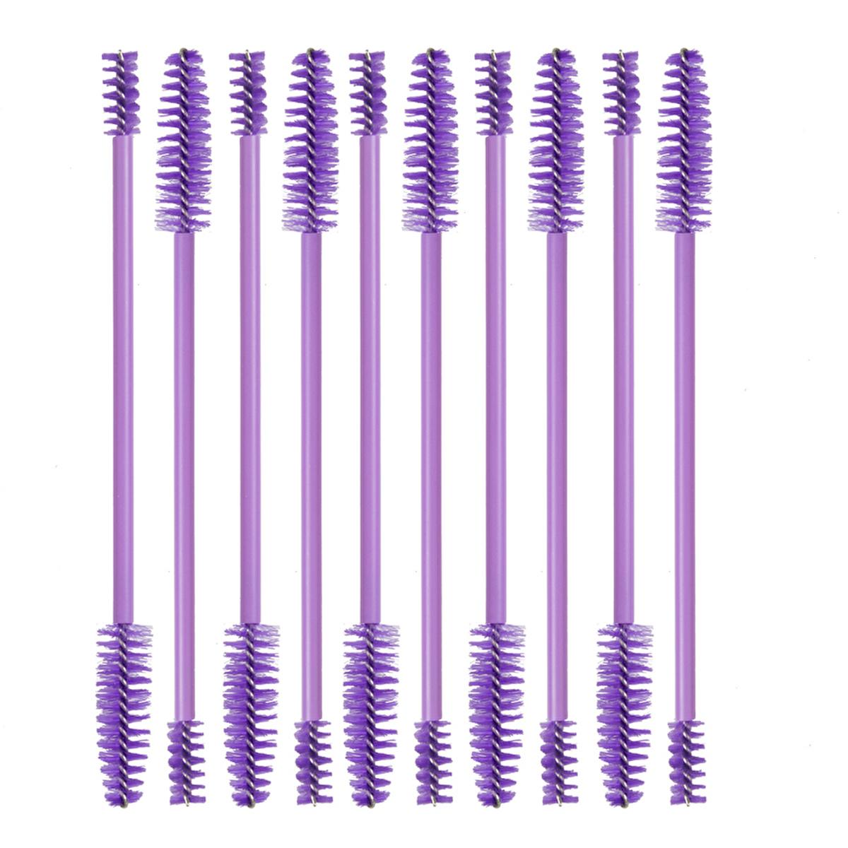 Nascita Makeup Brush Set - 10 Piece High-Quality Cosmetic Brushes with Mascara Brush for Enhanced Eyelash Makeup